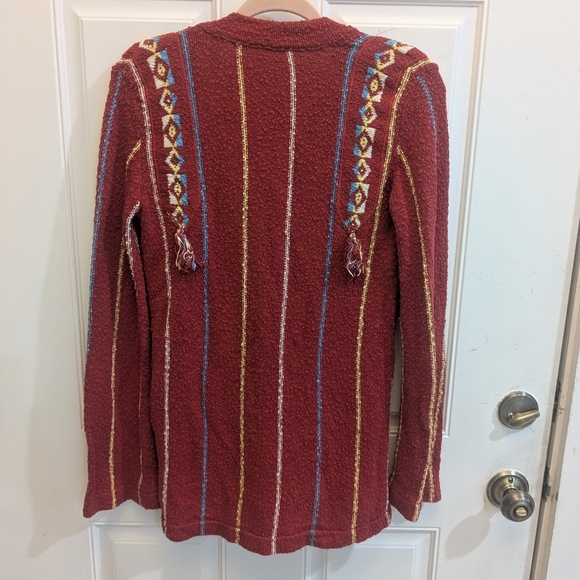 Raquel Allegra Geometric Cardigan Sweater - Picture 6 of 6